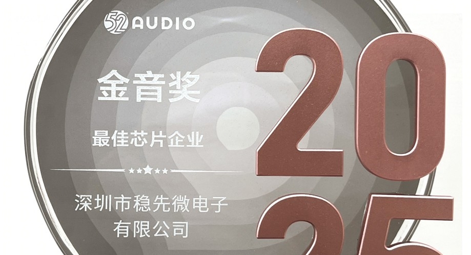 2025金音奖 | 稳先微荣获“最佳芯片企业”奖项